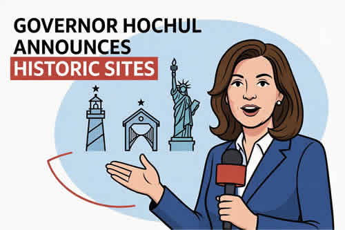 NEW YORK News Gov Hochul list sites
