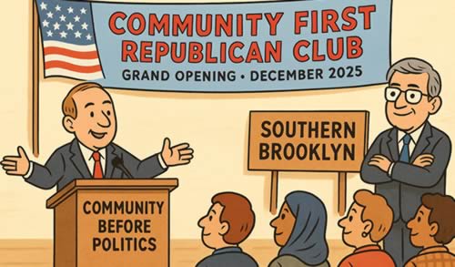 Community First Republican Club Debuts in Southern Brooklyn With ‘Community Before Politics’ Message”