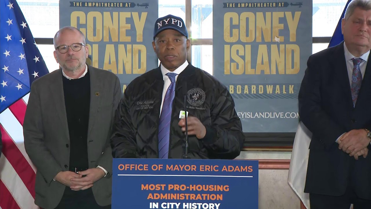 Mayor Eric Adams Makes Housing- and Parks-Related Announcement