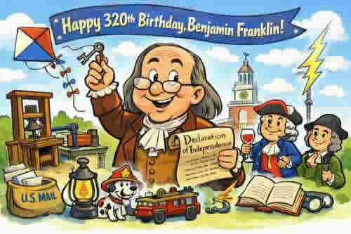 White House Presidential Message Honoring Benjamin Franklin’s 320th Birthday