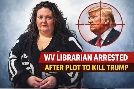 USA NEWS Librarian Arrested plot Kill Trump
