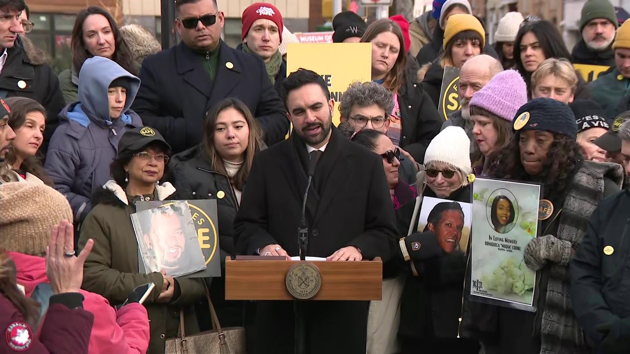 Mayor Zohran Mamdani Holds Press Conference to Make an Announcement