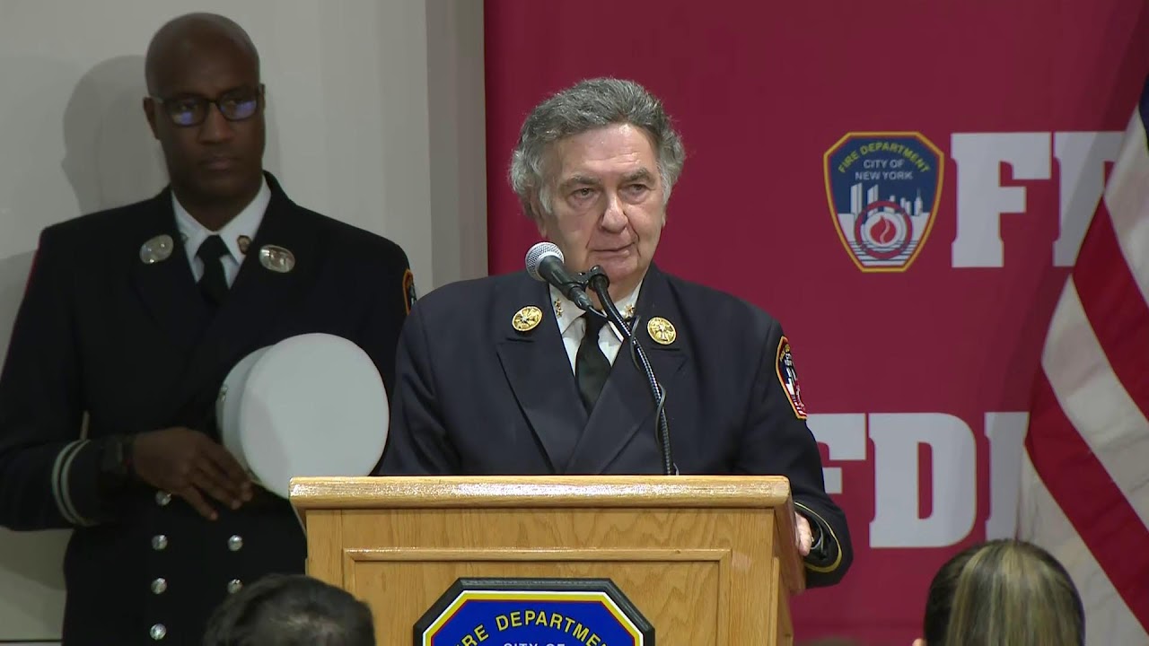 Mayor Zohran Mamdani Attends Swearing-in Ceremony for FDNY Commissioner Bonsignore
