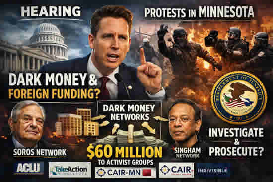 Senator Hawley ‘exposes’ dark money groups in Minnesota at fiery hearing (Video)