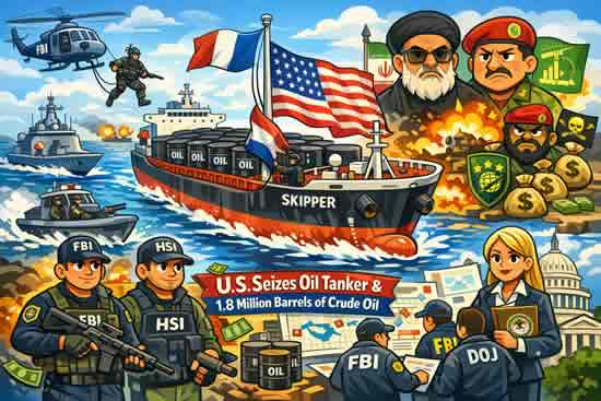 NYC USA news Oil tankler FBI