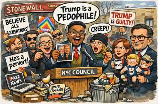 NYC news NYC Council Members Alleged Trump Is a Pedophile