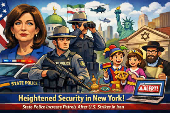 Hochul Orders Statewide Security Boost After U.S. Iran Strikes