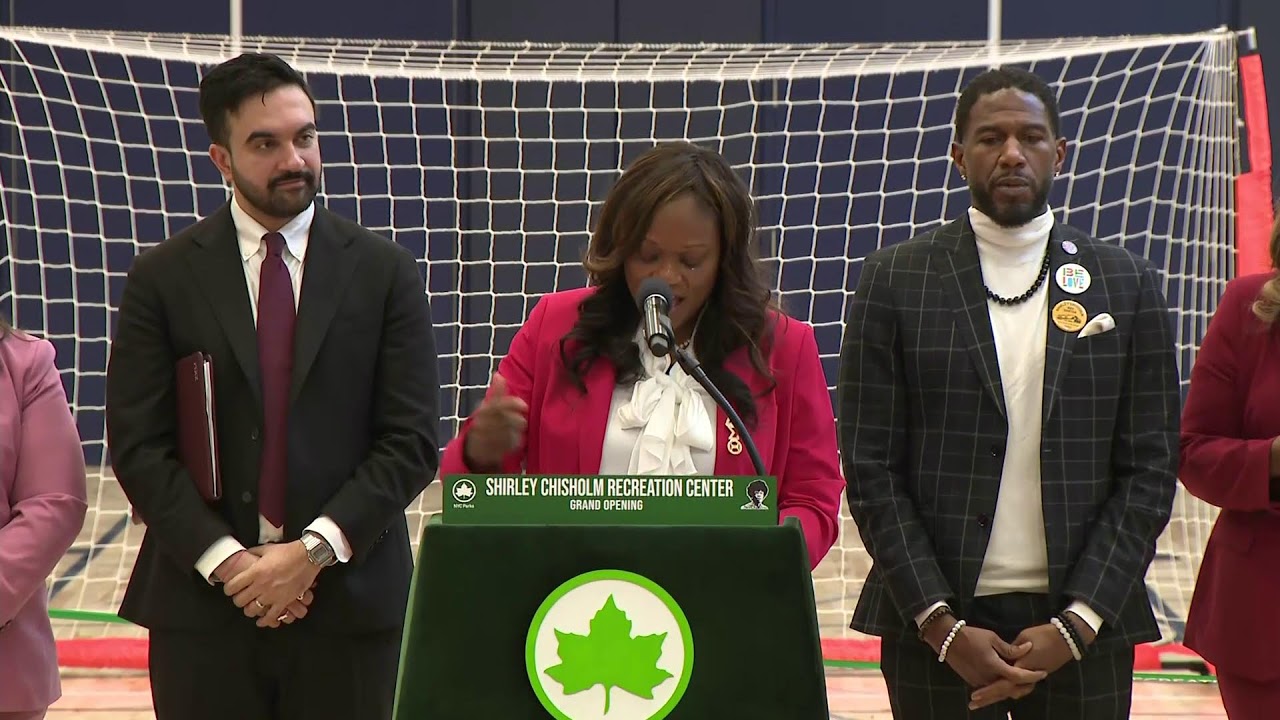 Mayor Mamdani Announces Opening of Shirley Chisholm Recreation Center