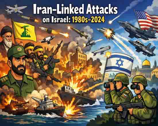 USA Iran Israel Attack History