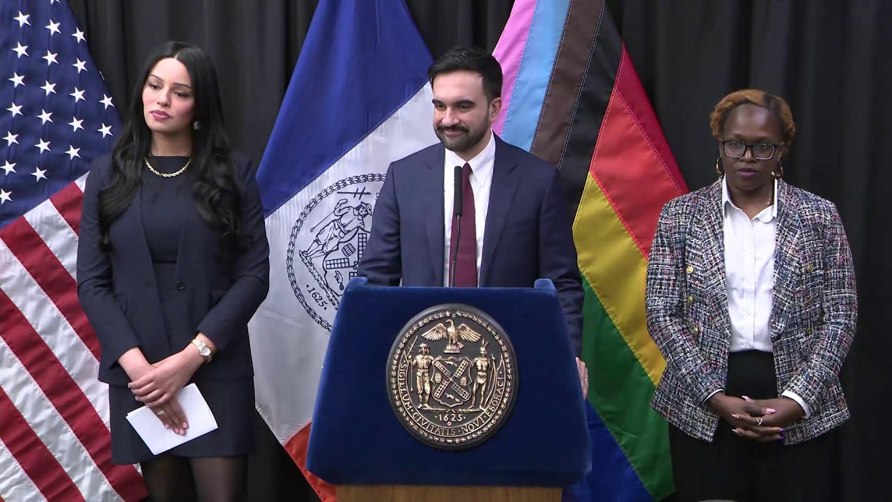 Mayor Mamdani Holds Press Conference to Make an Announcement