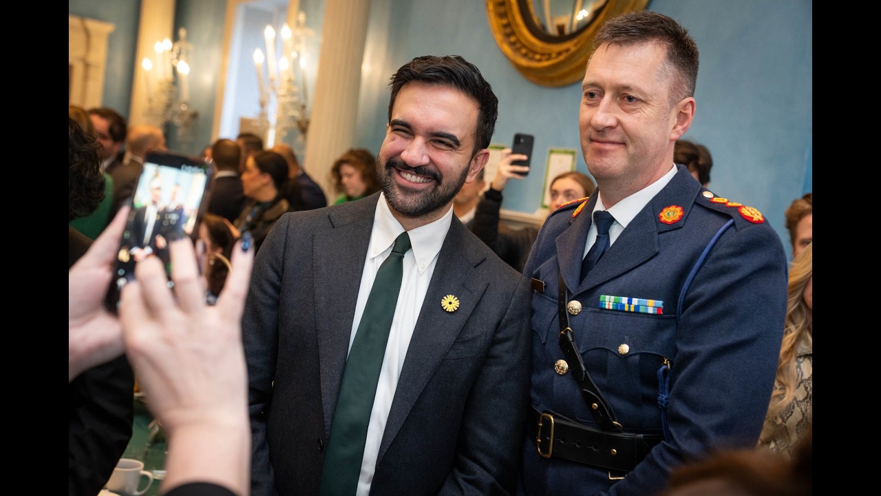 Mayor Zohran Mamdani Hosts Breakfast to Celebrate Saint Patrick’s Day