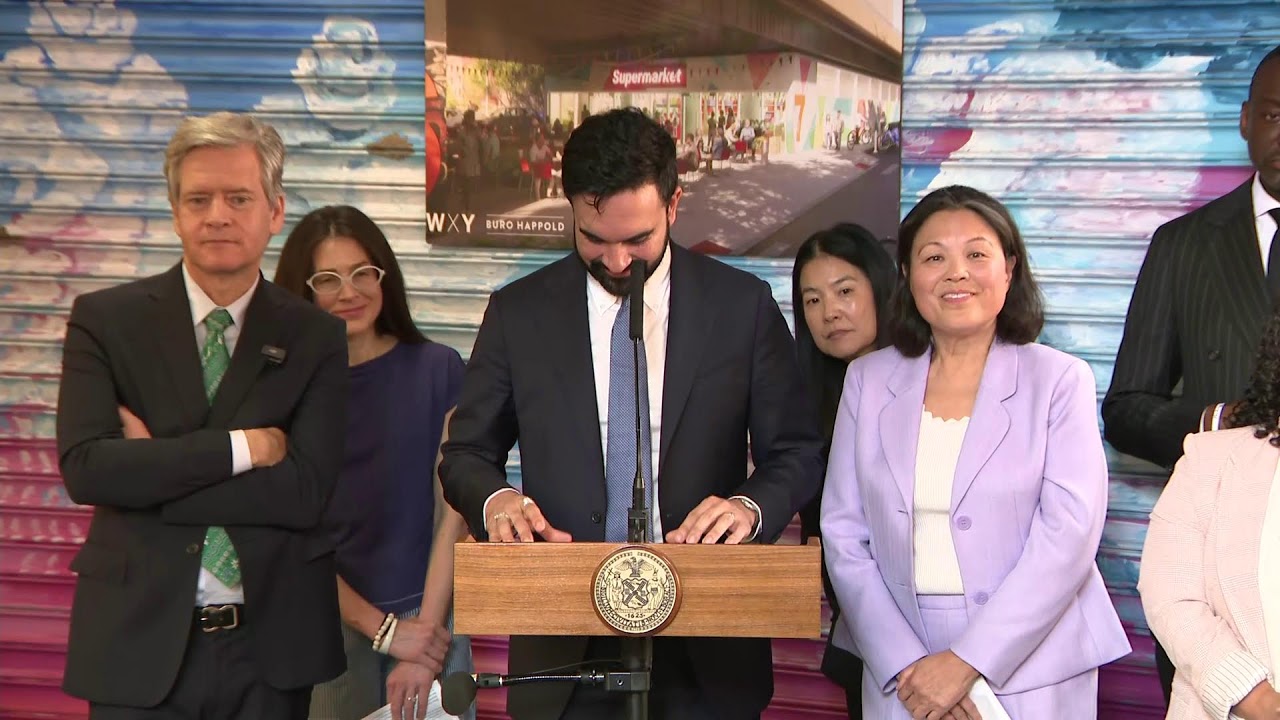 Mayor Mamdani Holds Press Conference with Deputy Mayor Su to Discuss City-Owned Grocery Store