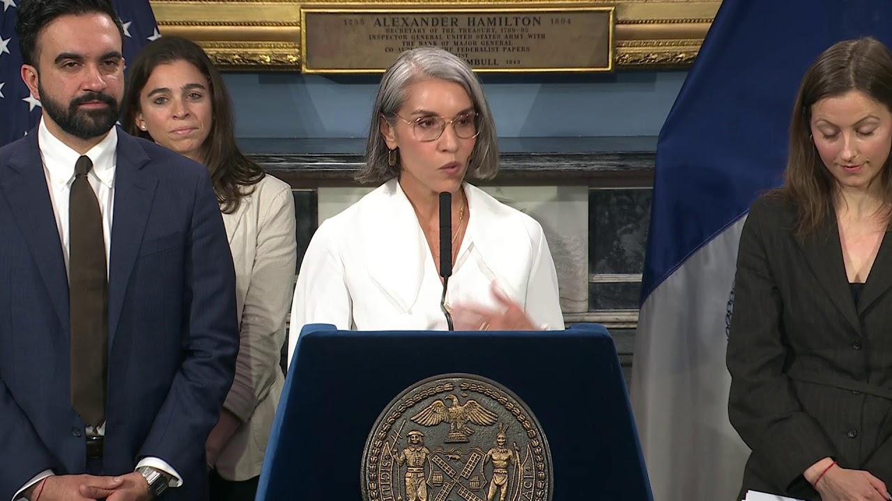 Mayor Mamdani Holds a Press Conference to Make an Announcement