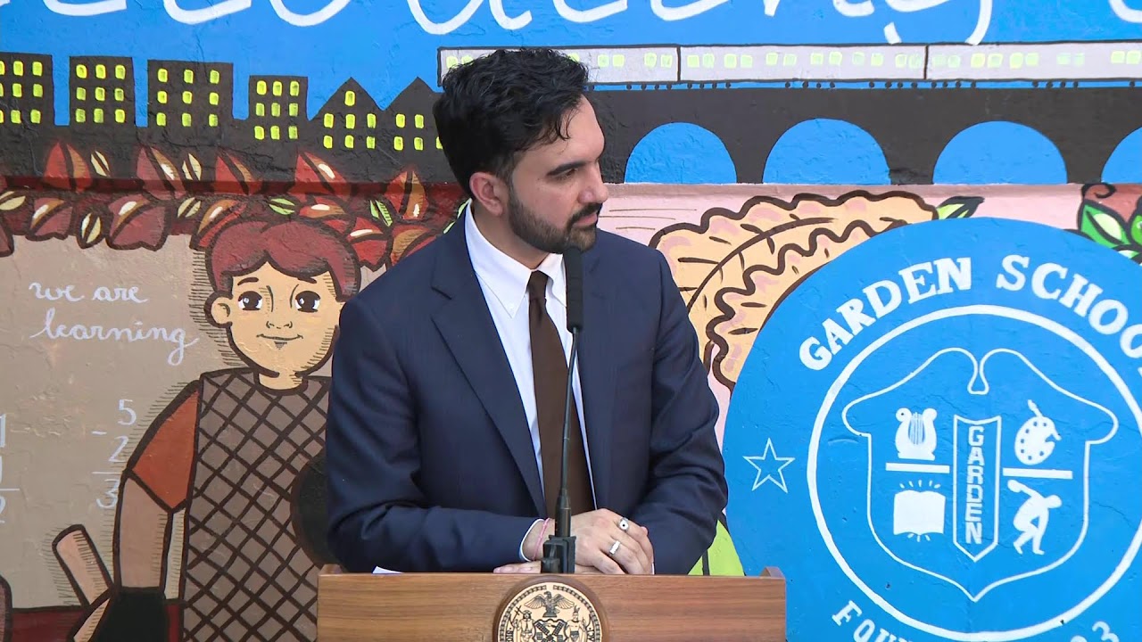 Mayor Mamdani Holds Press Conference to Make a Child Care Announcement with Governor Kathy Hochul