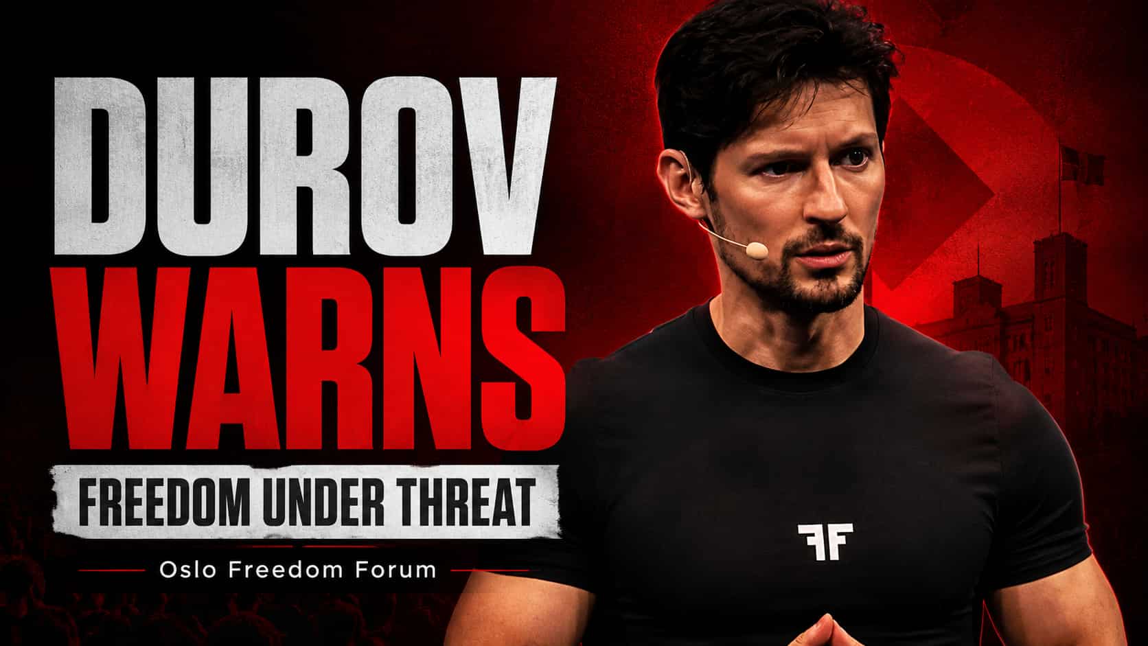 Telegram Founder Pavel Durov Warns: Western Freedom Is “Already Sinking” Under Digital Surveillance