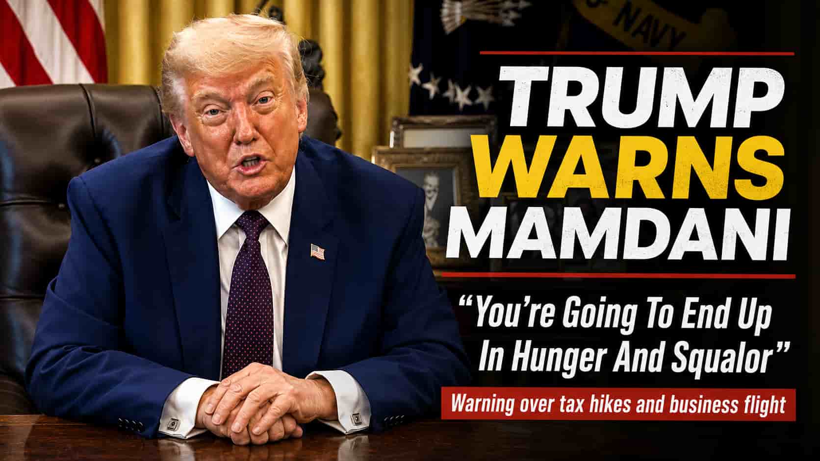 Trump Warns Mamdani USA news