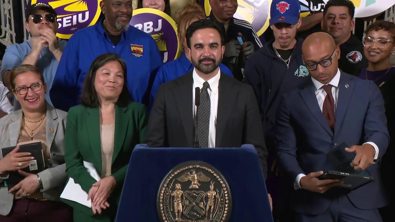 Mayor Mamdani Holds Press Conference to Make an Extreme Heat and Worker Protection Announcement