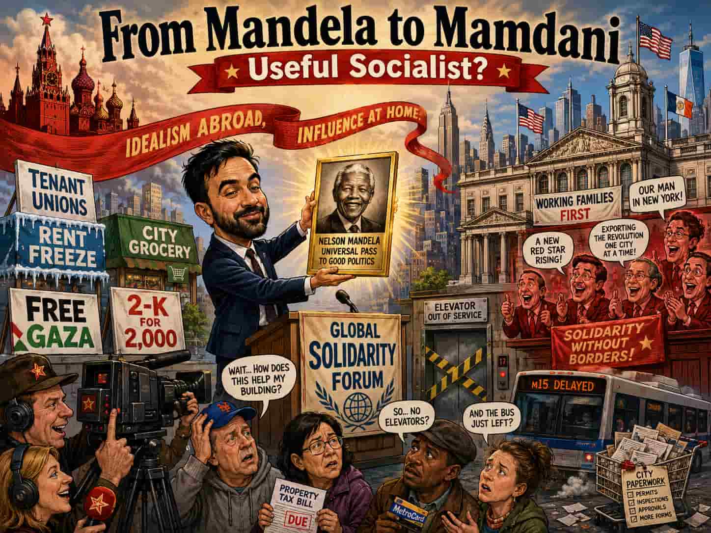 Mamdani Mandela KGB USSR New York