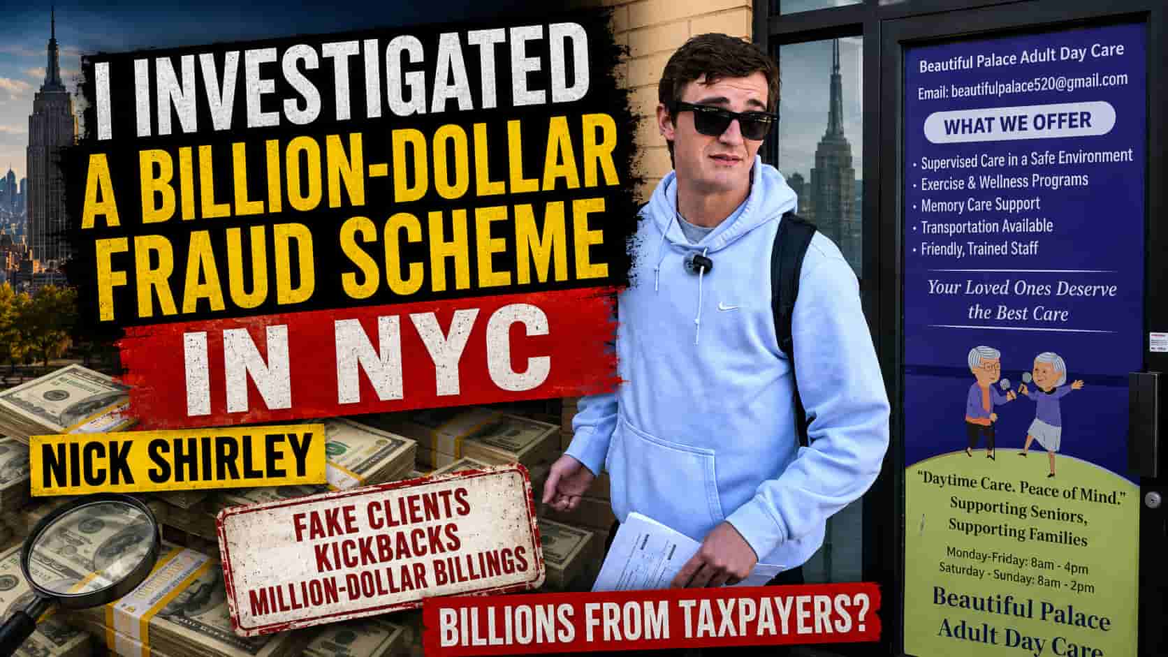 Nick Shirley and CMS Administrator Dr. Oz Raise Questions About Alleged Adult Day Care Fraud in New York City