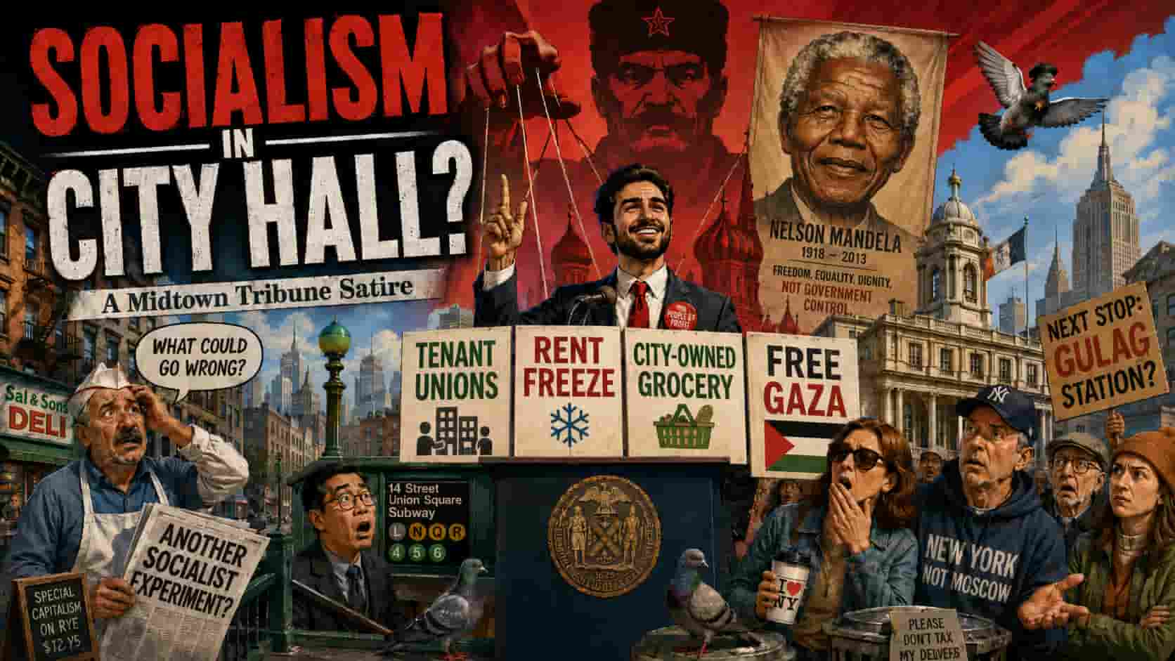 Madiba’s Legacy. Why the Kremlin Is Again Applauding a Socialist Experiment — This Time in New York City