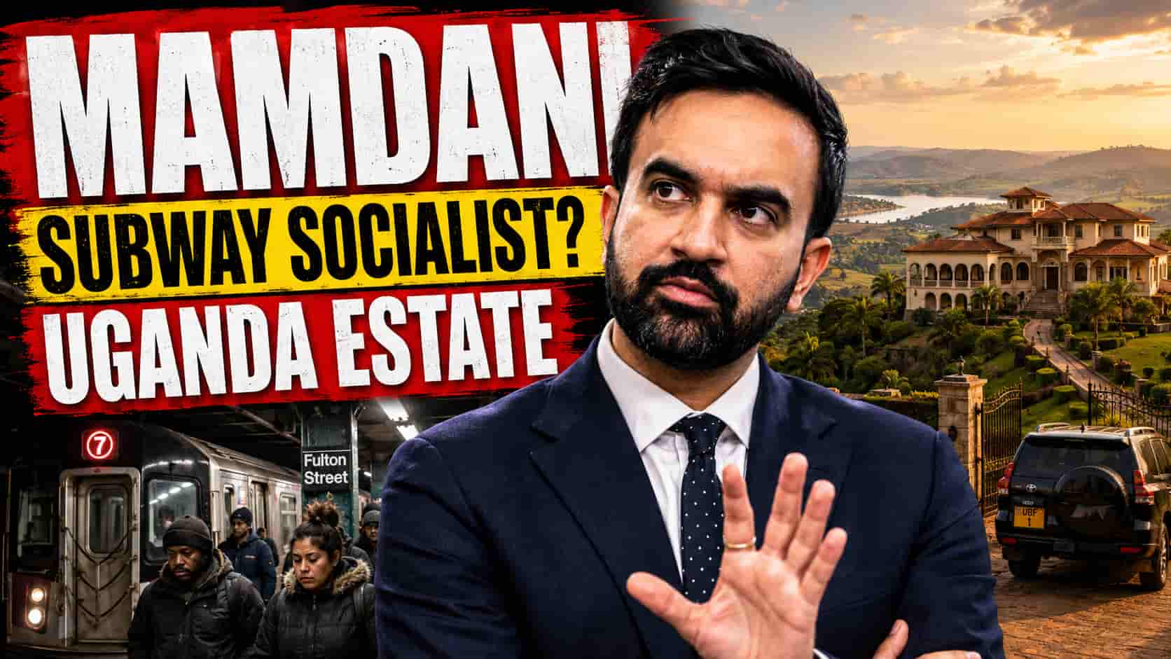 Mamdani’s Subway Socialist Image Collides With Uganda Estate, Airbnb Reports and the Soros-Backed Progressive Machine