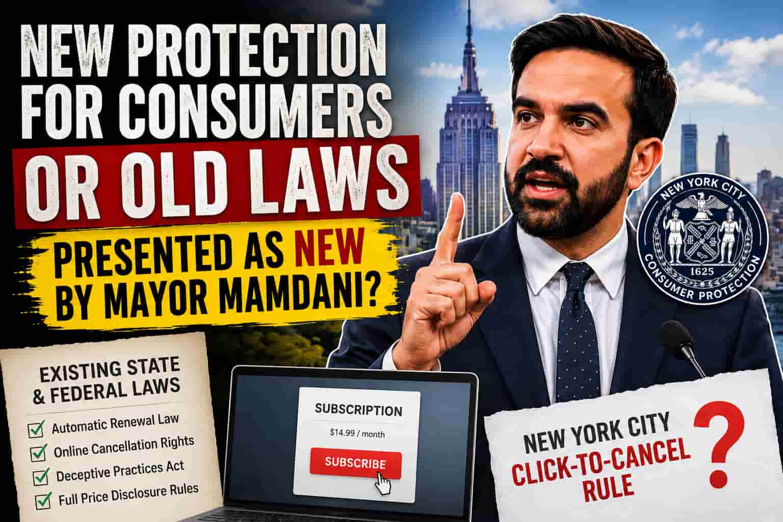 New York Mamdani old Law like new
