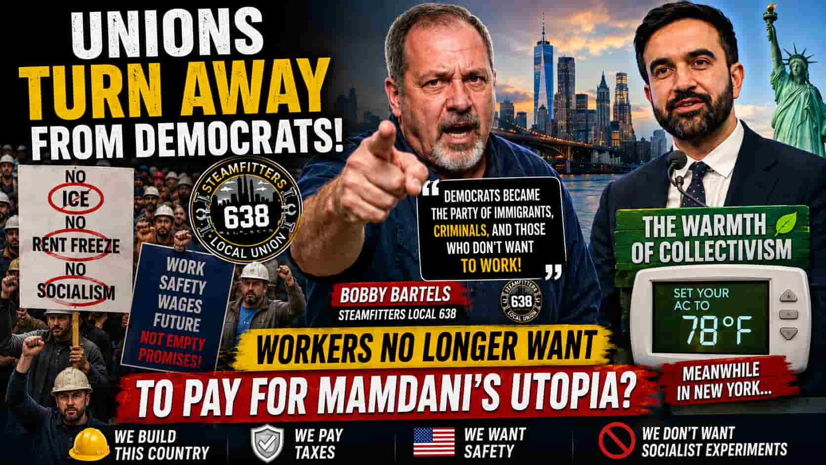 New York’s Working Class Has a Message for the Democrats: We Build the City, We Don’t Want to Fund the Fantasy