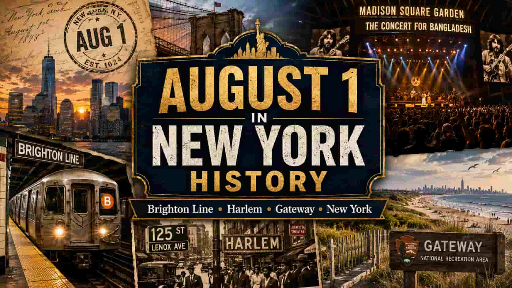 This Day in New York History: What Happened on August 1