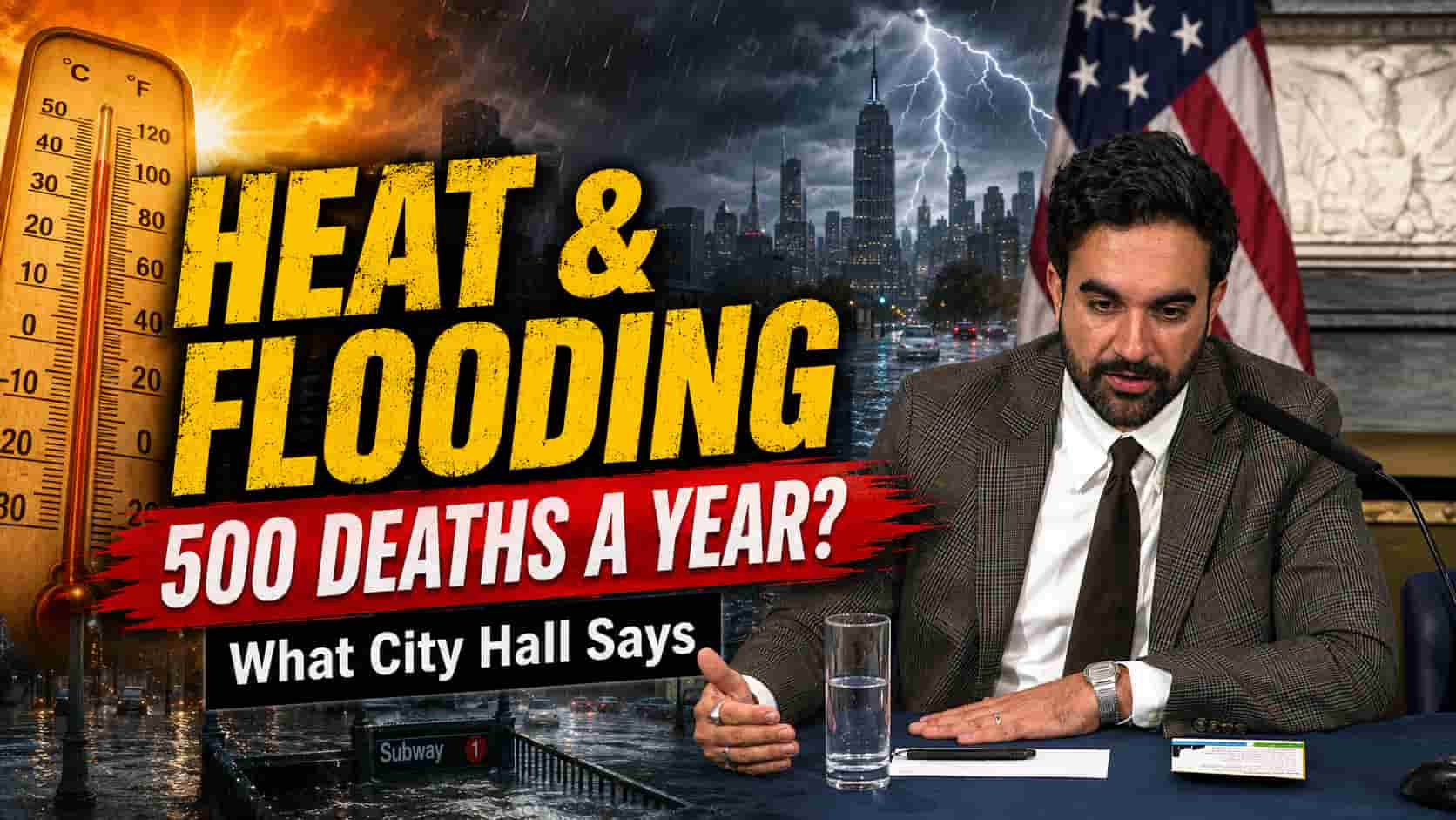 NYC Says Heat Contributes to About 500 Deaths a Year as Mamdani Briefs Community Media on Extreme Weather