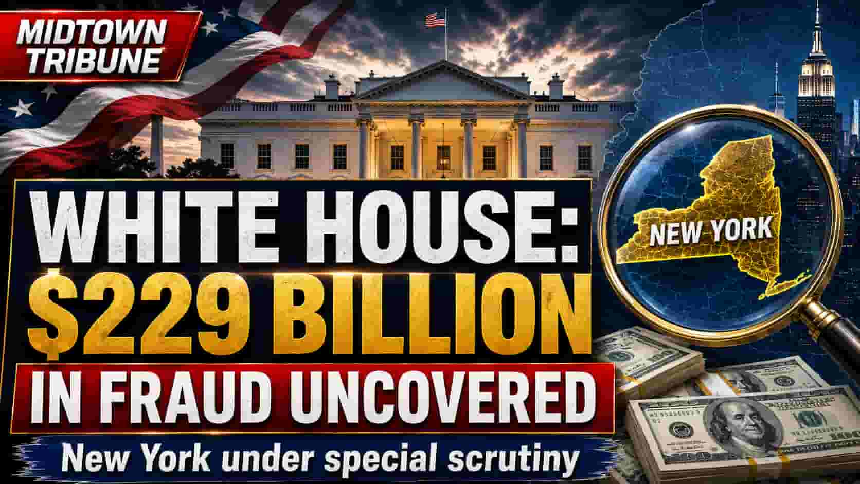 White House Says $229 Billion in Fraud Uncovered; New York Under Federal Scrutiny