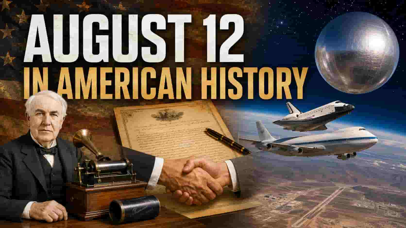 August 12 in American History: Six Events That Shaped America