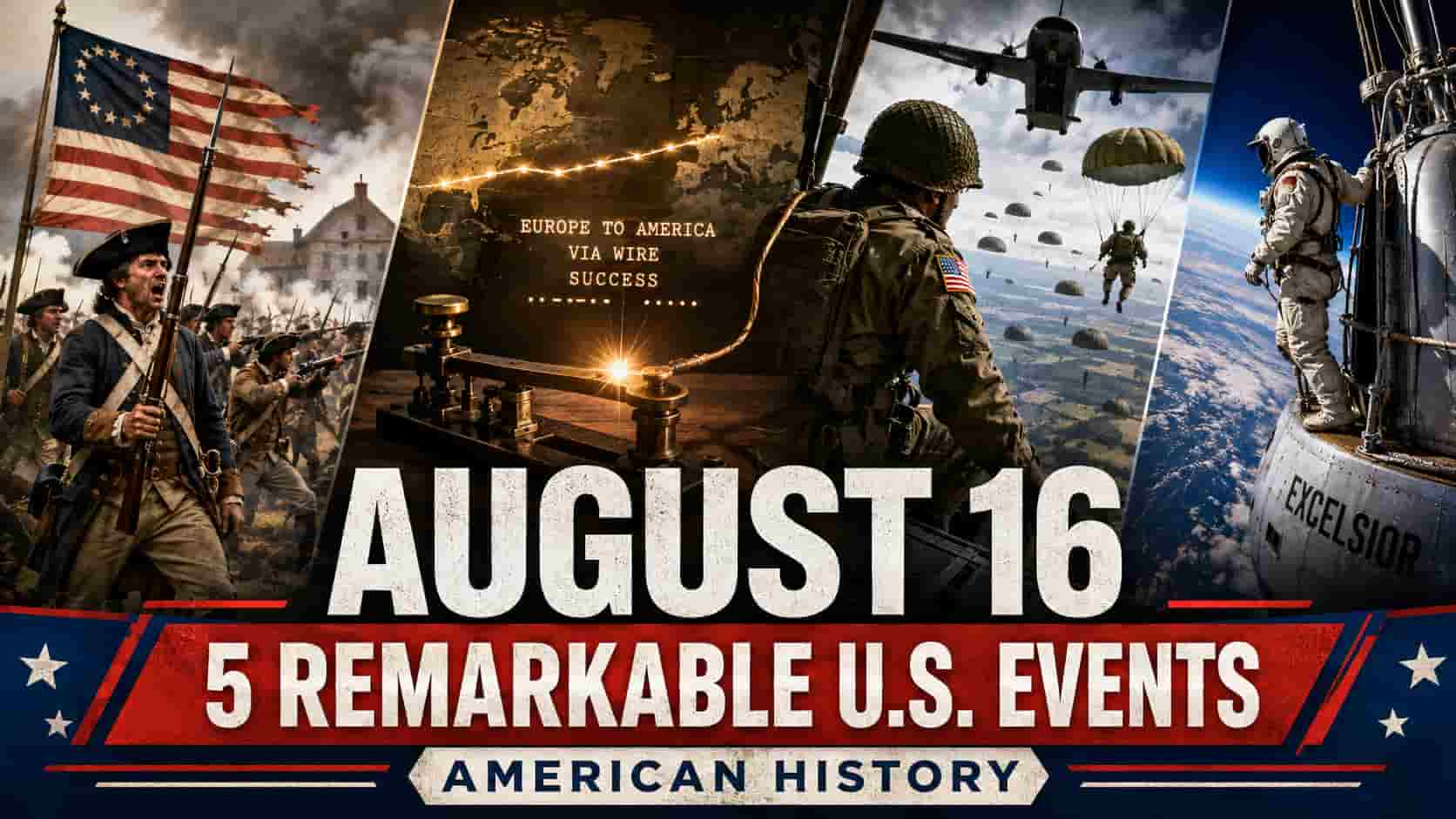 August 16 in American History: Five Remarkable Events That Changed the Nation