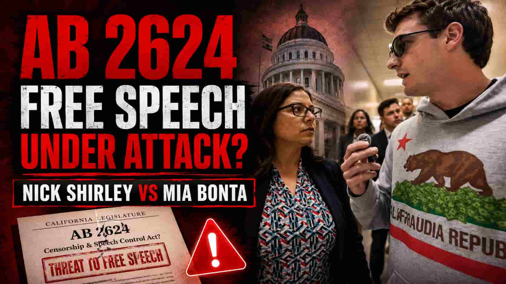 AB 2624 Is an Open Attack on Free Speech — and Nick Shirley