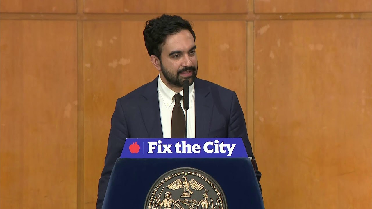 Mayor Mamdani Holds Press Conference to Make a Housing Announcement