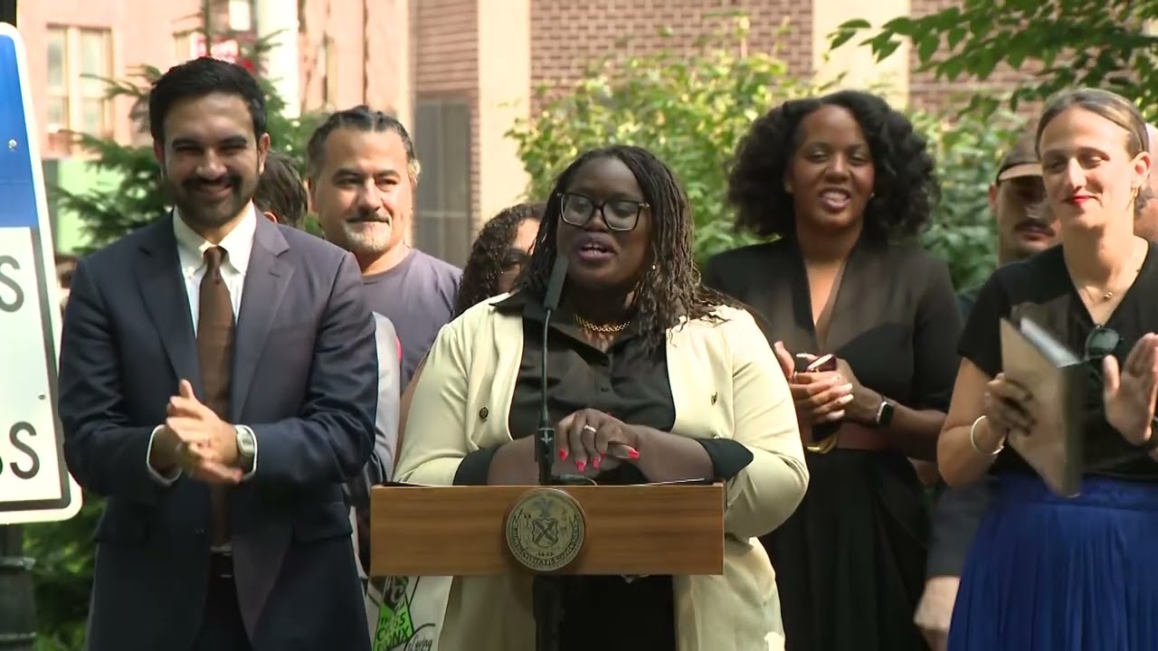 Mayor Mamdani Holds Press Conference to Make Transportation Announcement