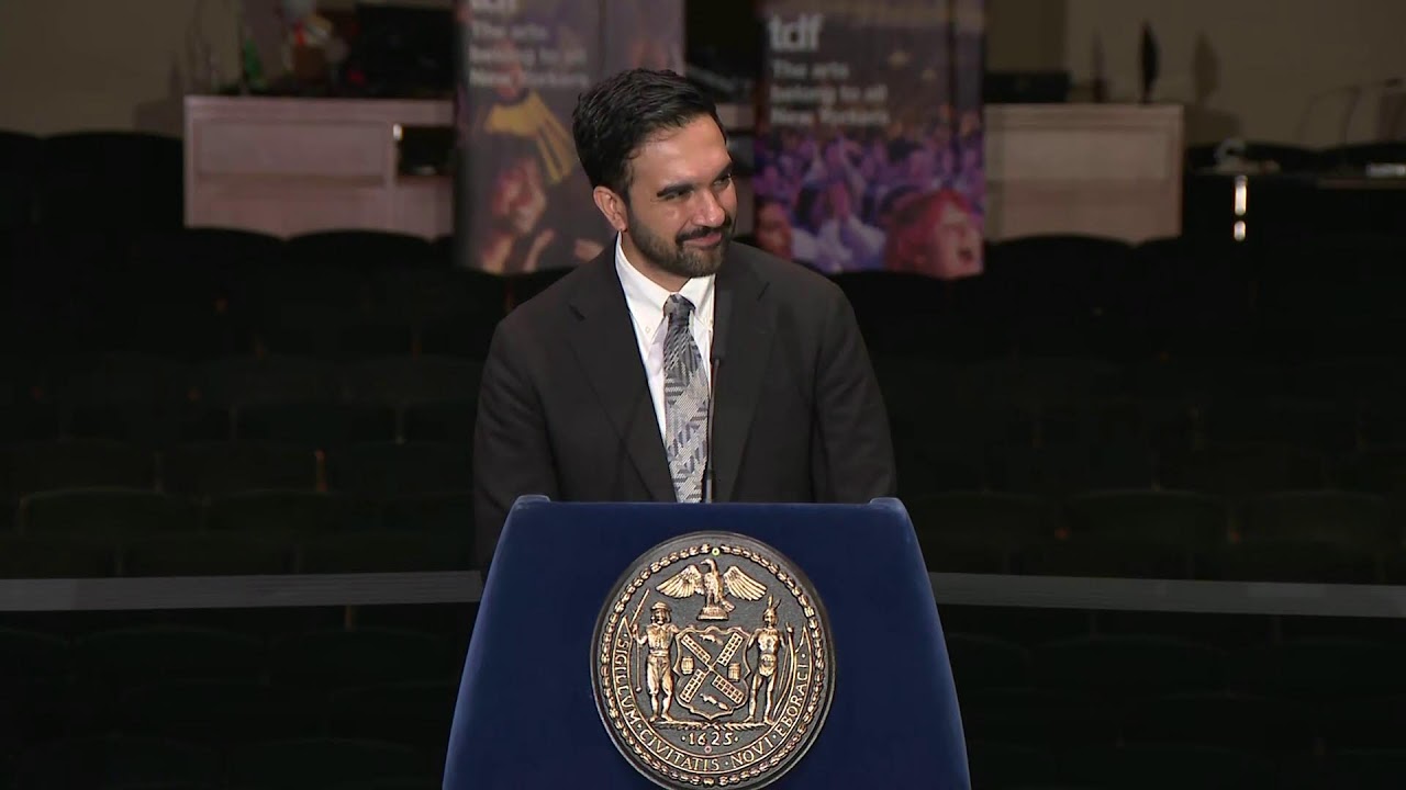 Mayor Mamdani Holds Press Conference to Make an Arts and Culture-Related Announcement
