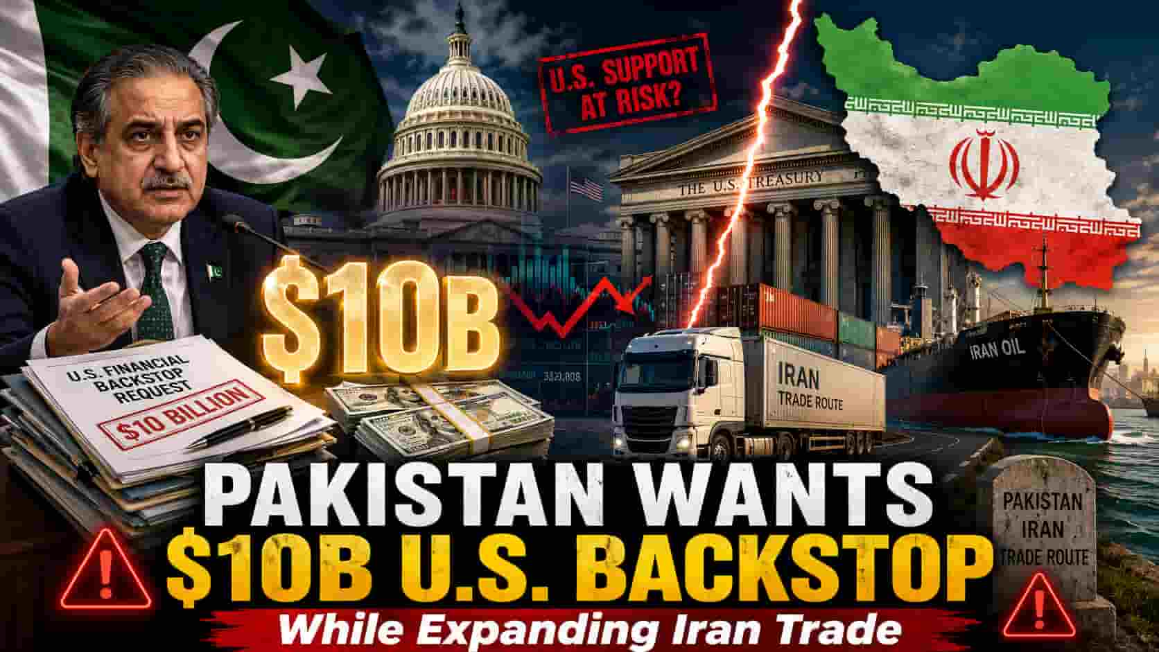 Pakistan Seeks $10 Billion U.S. Financial Backstop
