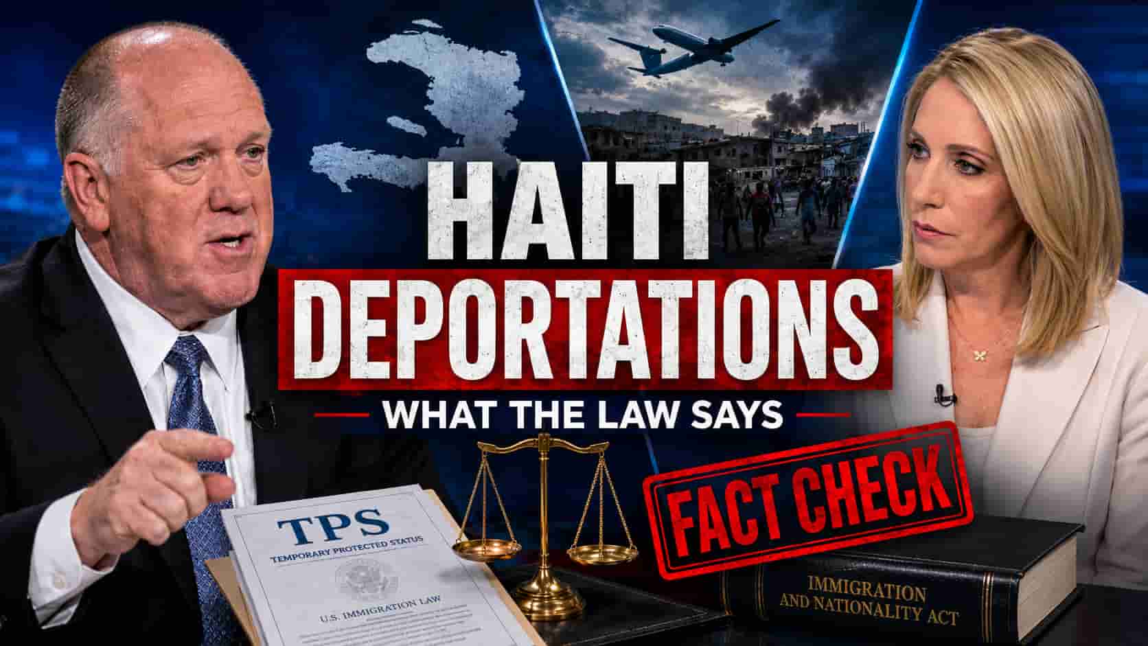 Tom Homan vs. CNN on Haiti Deportations