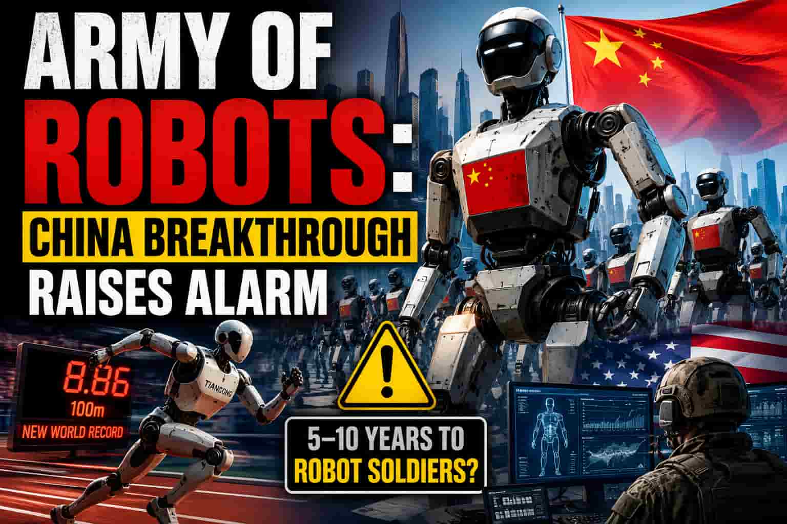 New York news robots Arny of China