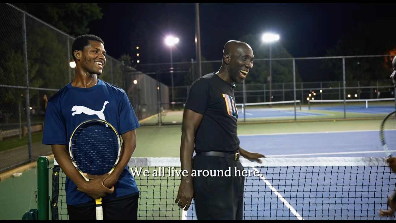A Night at the Crotona Park Public Tennis Courts