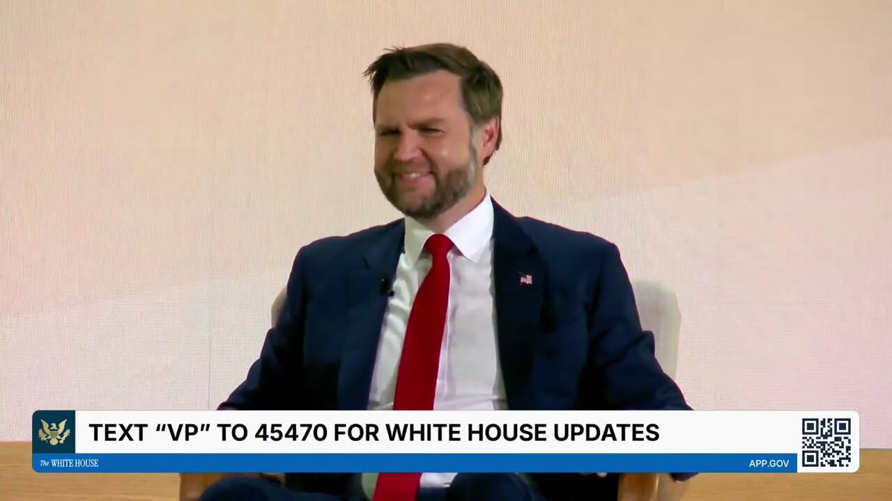Vice President JD Vance Holds a Fireside Chat