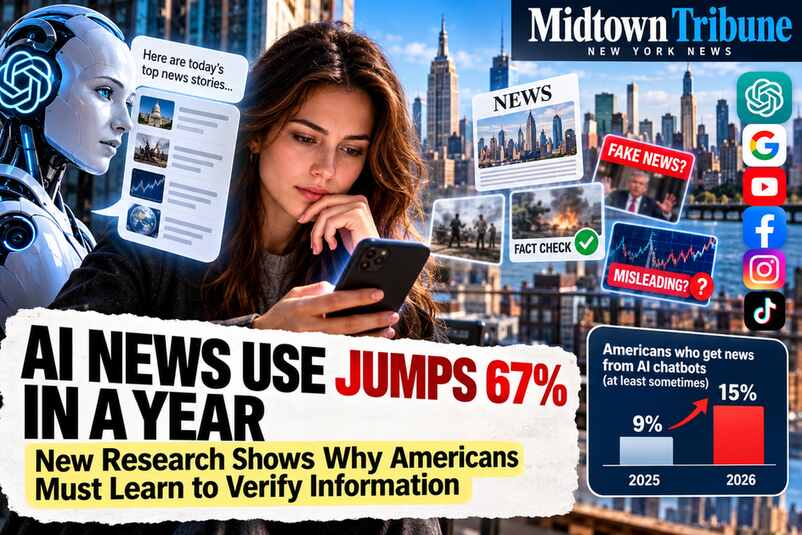 AI News Use Jumps 67% in a Year: Why Americans Must Learn to Verify Information