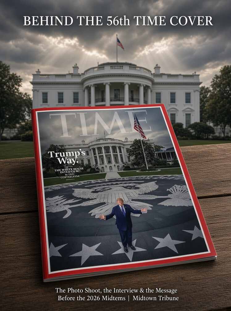 Behind Trump’s New TIME Cover: The Photo Shoot, the Interview, and the Political Message Before the 2026 Midterms
