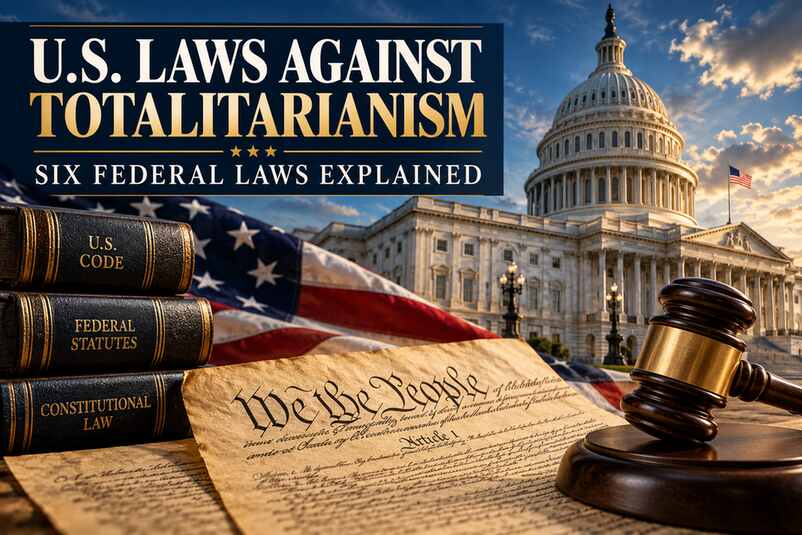 US LAWS AGAINST TOTALITARIANISM ans Islam