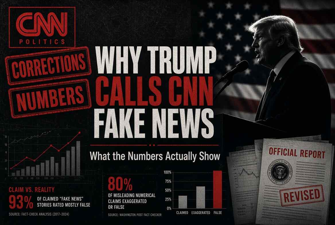 Why Trump Calls CNN “Fake News”: What the Numbers Actually Show